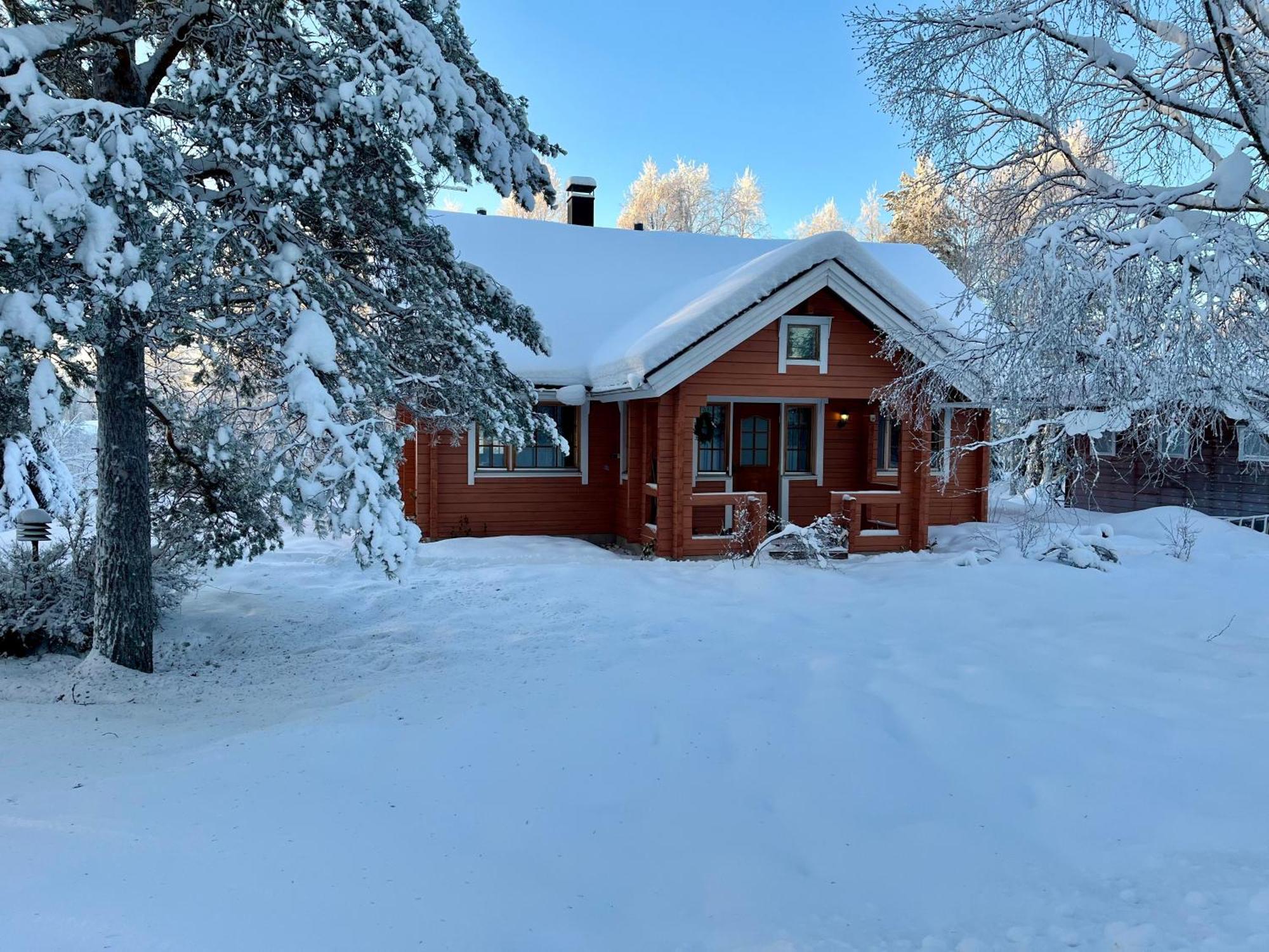 Log Cottages In 10 Min From Santa Claus Village-Sauna&Freeparking Rovaniemi Exterior photo