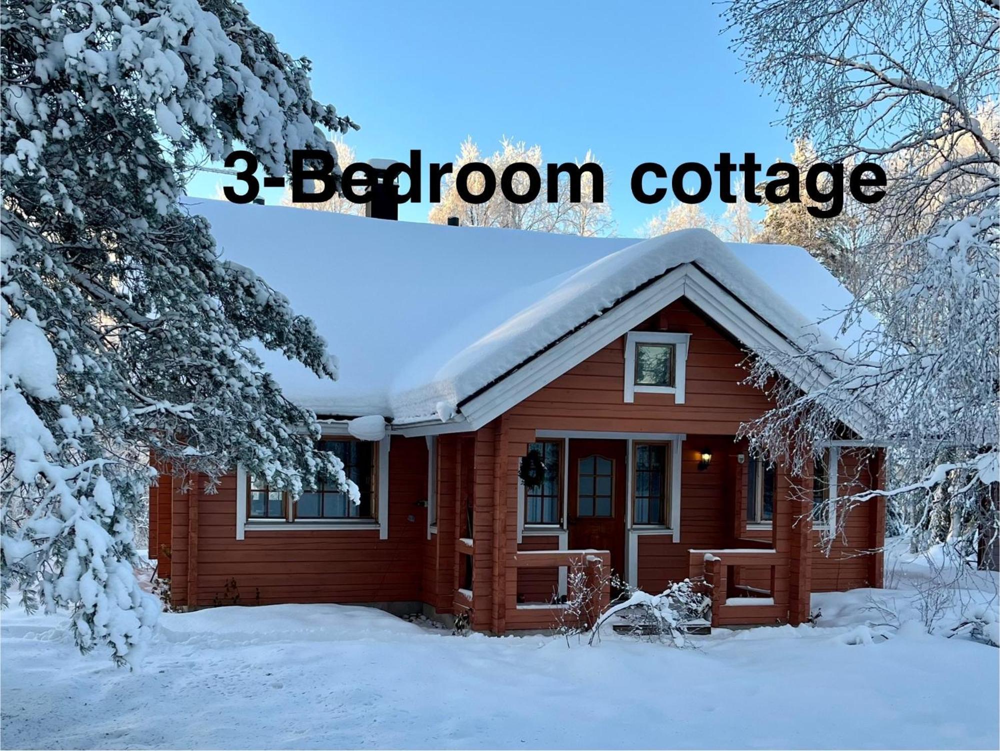 Log Cottages In 10 Min From Santa Claus Village-Sauna&Freeparking Rovaniemi Exterior photo